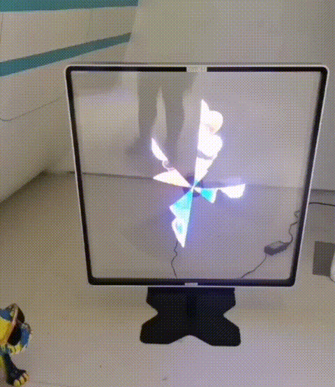 3D全息風(fēng)扇屏的原理 3D全息風(fēng)扇屏的原理